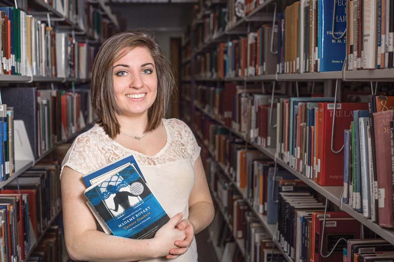 Emily Hines ’16 got the attention of faculty with her tweet requesting a course on banned books.