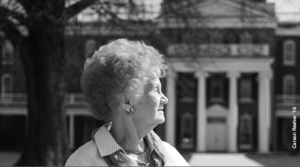 Nancy Drudge Fawcett ’58 did her student teaching at the whites only Farmville High School and later served on the Prince Edward County School Board.