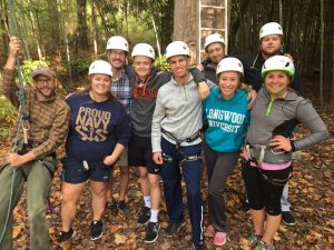 Ropes Course with Class of 2018 cohort 2016